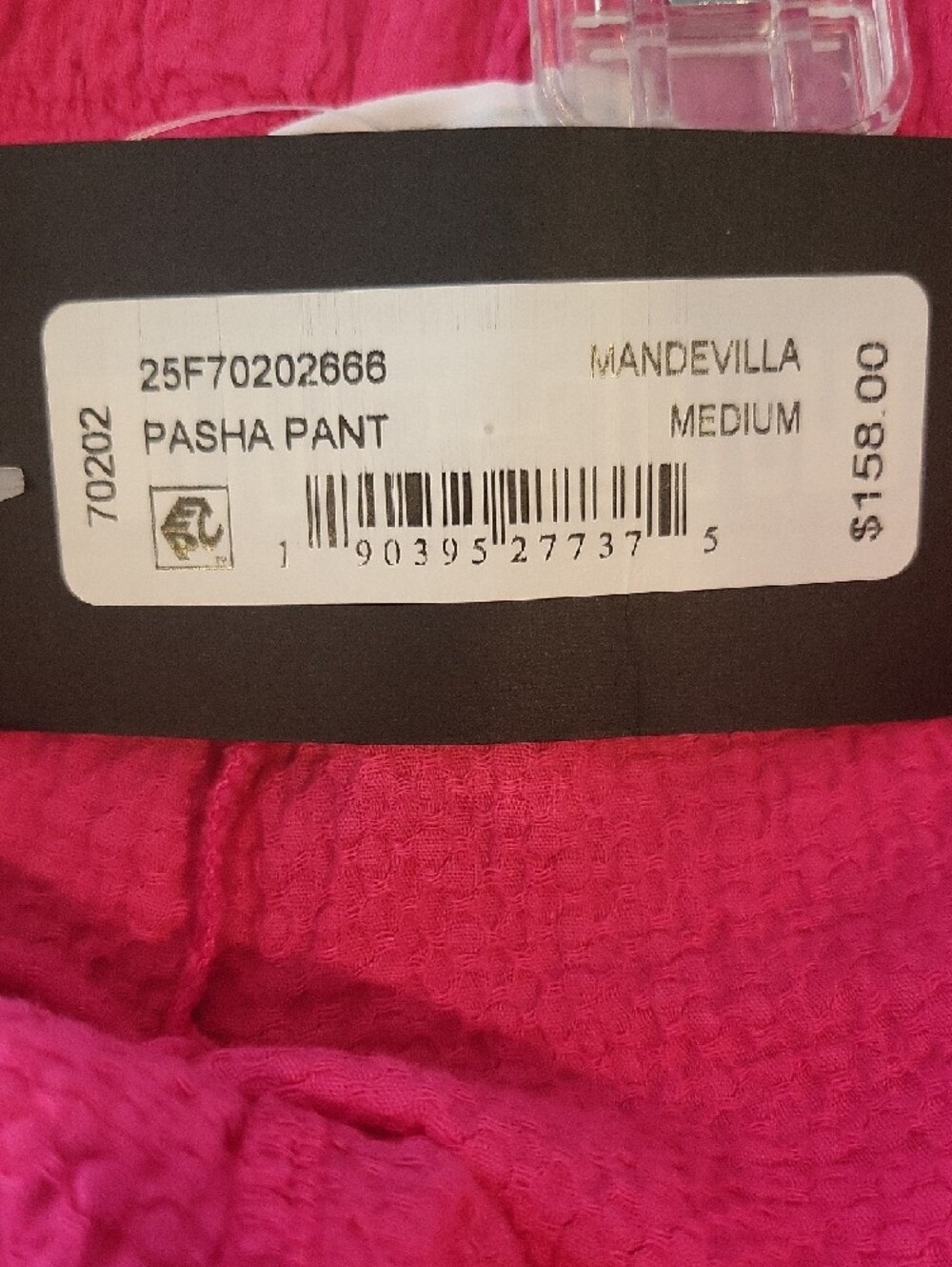 Bryn Walker Pink Pasha Wide Leg Pants - Picture 5 of 9